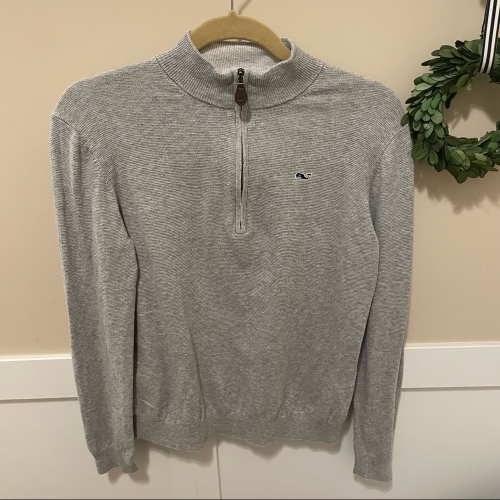 Vineyard Vines Boys Quarter Zip Pullover Sweater